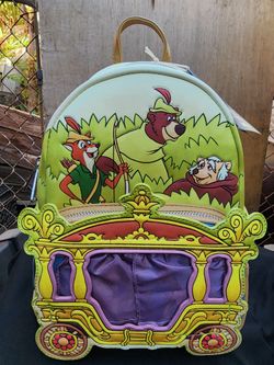 Loungefly Disney - Robin Hood, Prince John's Carriage, LE 1700 - Rare NWT