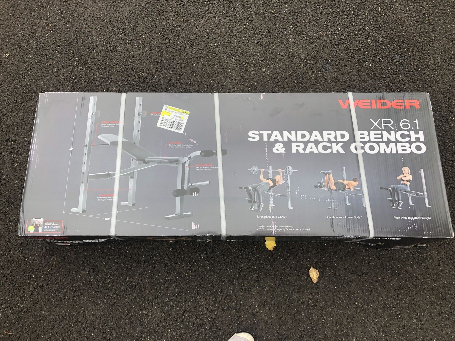 WEIGHT RACK/ BENCH COMBO