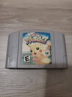 Hey You Pikachu N64
