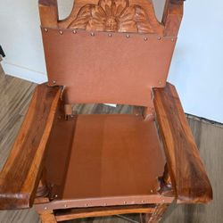 Mexican Leather Lil Kid Chair