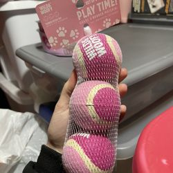 Pink Tennis Balls