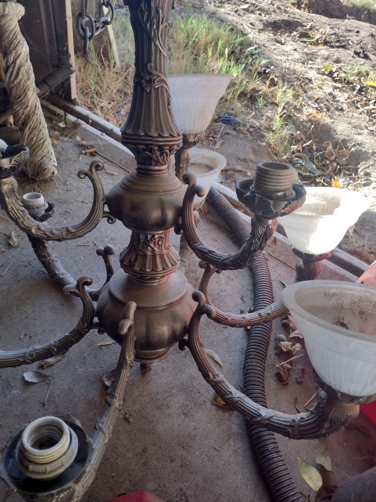 Pewter Light Fixture