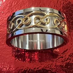 Stainless Steel Ring, Unisex