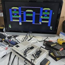 Vintage Mattel Intellivision II Console Bundle w/ 6 Games & 2 Controllers