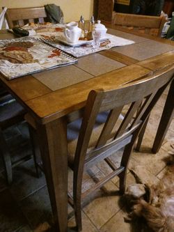 Table and chairs