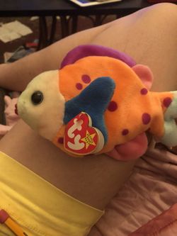 Lips beanie baby
