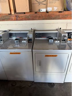 Laundry Machine Coin Operated Set