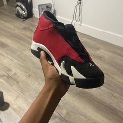 Red Jordan’s 14!