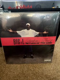 Big L “Harlem’s Finest” unsigned vinyl record
