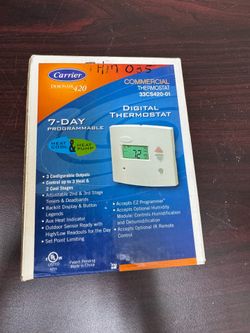 Carrier commercial thermostat