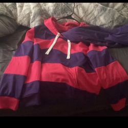 Woman’s 2x Top In Bottom Set Purple In Pink 
