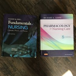 Set of nursing textbooks