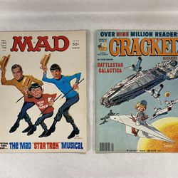 Vintage Mad And Cracked Magazines