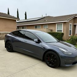 2022 Tesla Model 3 Long Range Dual Motor Gray 