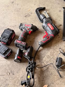 Hyper Tough Cordless Drill and Impact Driver Set