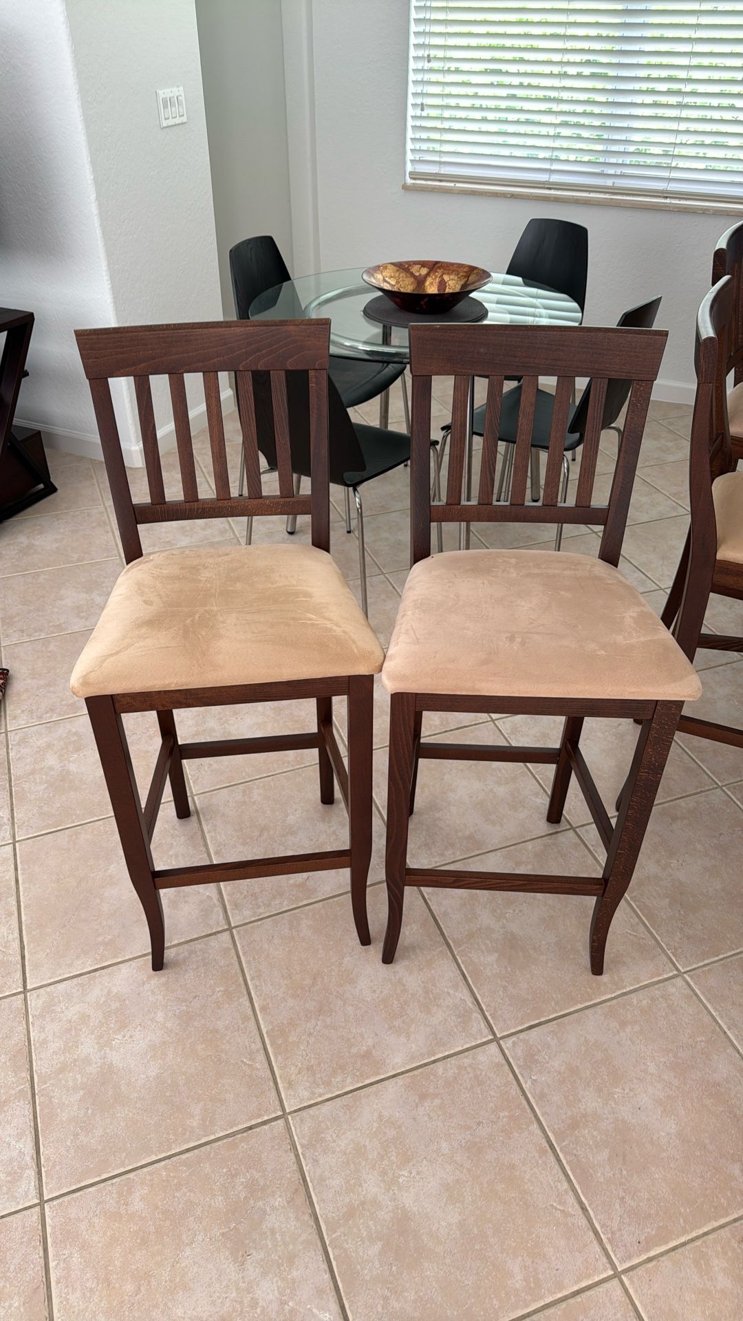 Four Bar Stools
