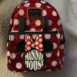 Minnie Mouse Loungefly Backpack 