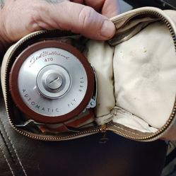 Vintage Ted Williams 470 automatic fly reel