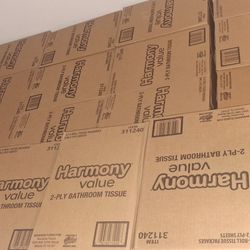 48 Rolls Harmony Brand Toilet Paper