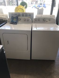 Washer and dryer