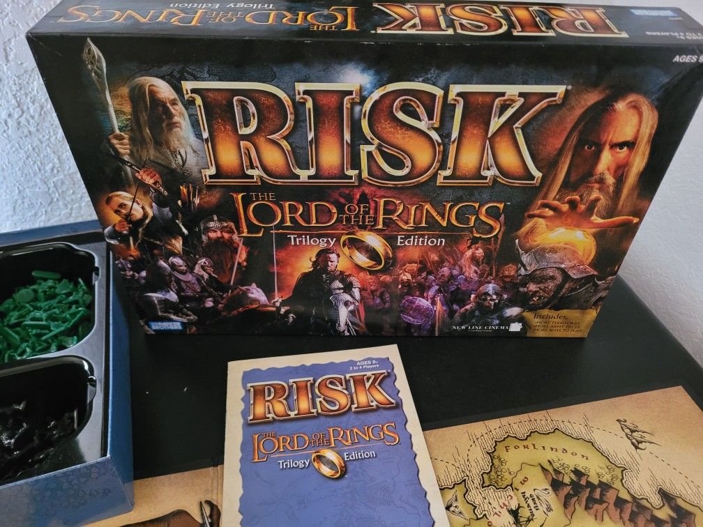 Lord Of The Rings Risk Board Game 