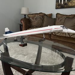 Assembled Concorde LEGO Set