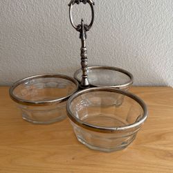 Beautiful Serving Set Great For Dips/ Salsas/ Snack