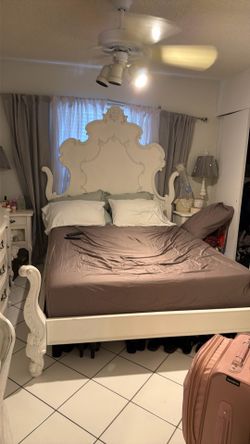 Queen bed frame