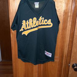 Oakland A’s baseball jersey