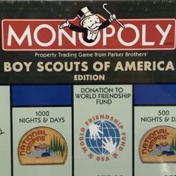 2005 Boys Scouts of America Monopoly **SEALED**