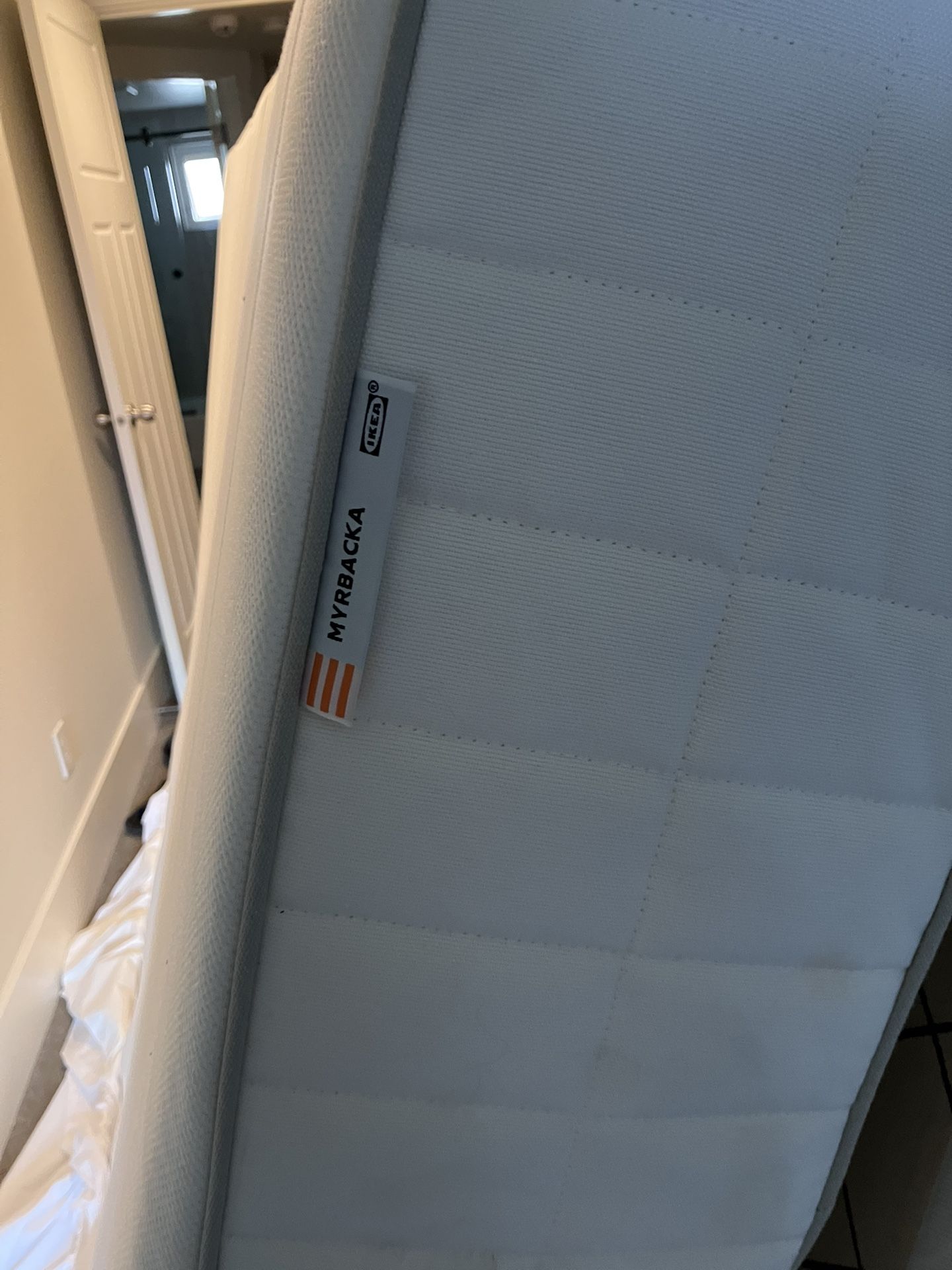 FREE ikea queen box spring and queen mattress