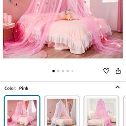 Princess Canopy With Lights
