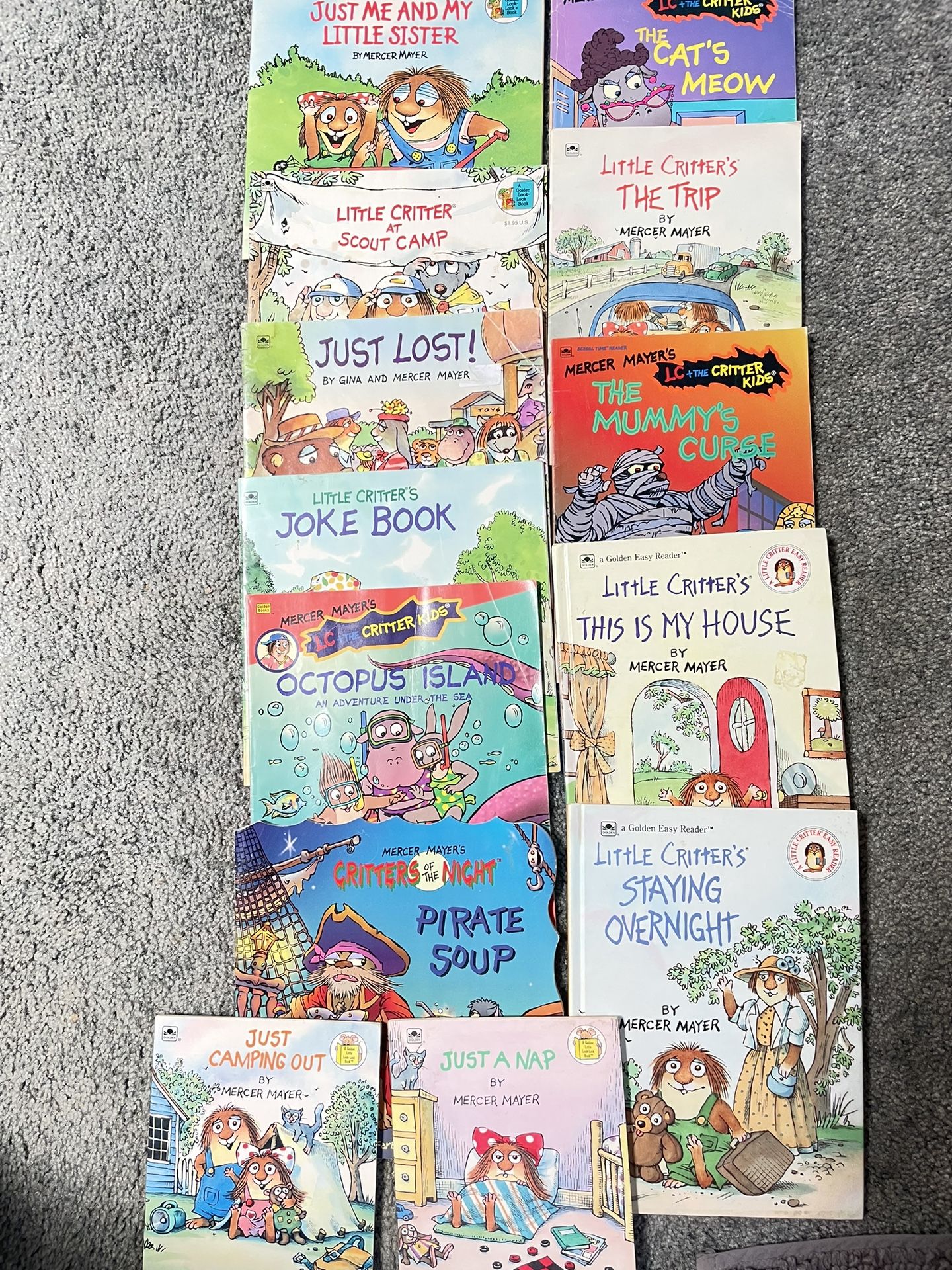 35 Mercer Mayer Lil Critter Books