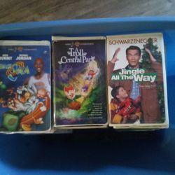 Family Vhs Film Bundle ($2 For Each VHS Tape, $50 For The Whole Bundle)
