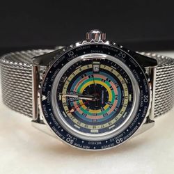 MIDO Ocean Star Decompression Worldtimer Automatic Watch