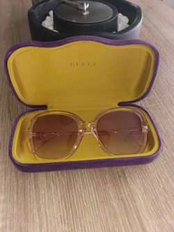 Women's Pink Gucci Sunglasses