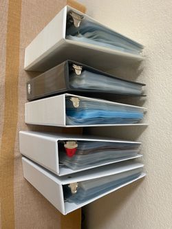Card Holders - 5 Binders