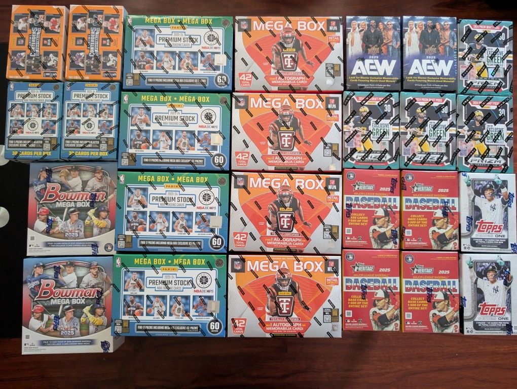 Brand New Sports Cards Collectors Bundle