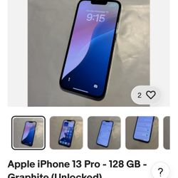 iPhone 13 Pro 128gb Unlocked 