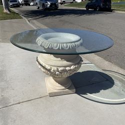 Glass Top table
