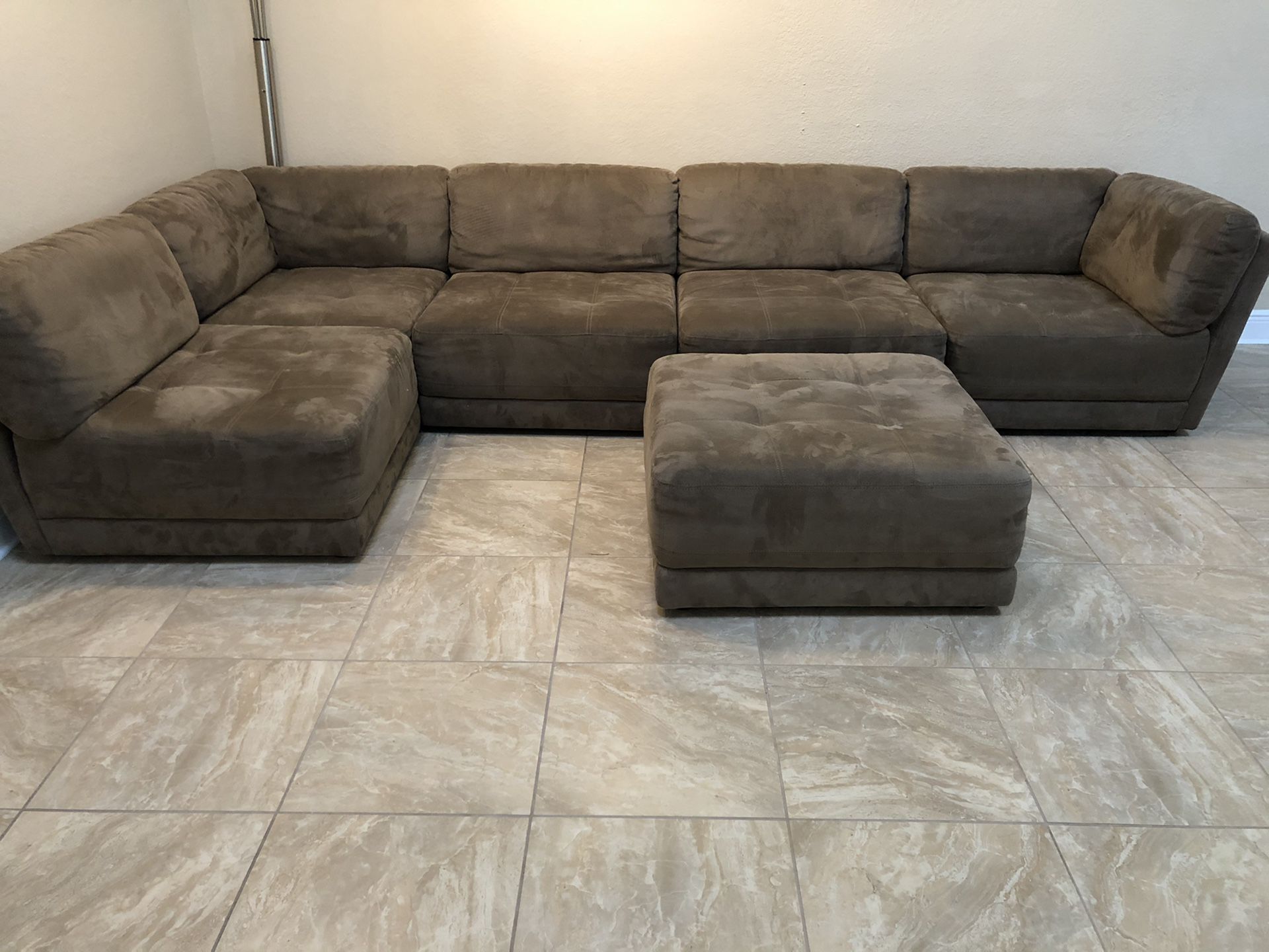 Modern modular couch set