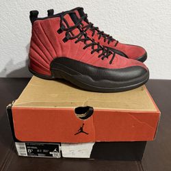 Jordan 12 Reverse Flu Game Size 8.5