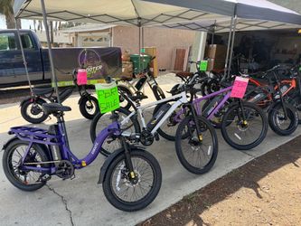 Electric bikes and scooters