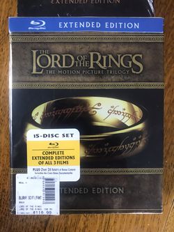 Lord of the Rings Trilogy: Extended edition box set Blu-ray, Disney Marvel DC Harry Potter the Star Wars 3D Bluray DVD collector