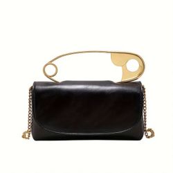 Square Lion Head Design Crossbody Bag, PU Textured Tote Bag, Versatile and Fashionable for Women, Vintage Style Handbag for New Year and Spring Festiv