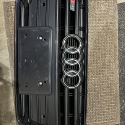 OEM B9 Audi s4 matte black optics package grill