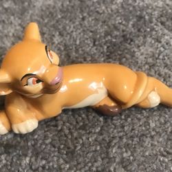 Vintage Disney Lion Long Kiara Ceramic - Made In China