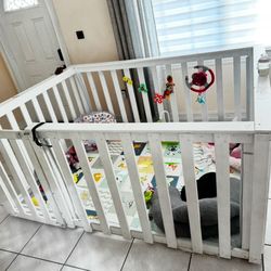 Corral De Madera 🪵 Blanco 