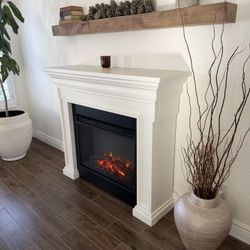 Pottery barn Fire Place Electric Mantle 