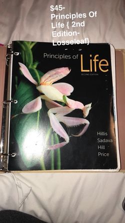 Principles Of Life Looseleaf Textbook